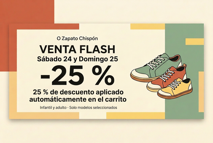 Venta flash barefoot