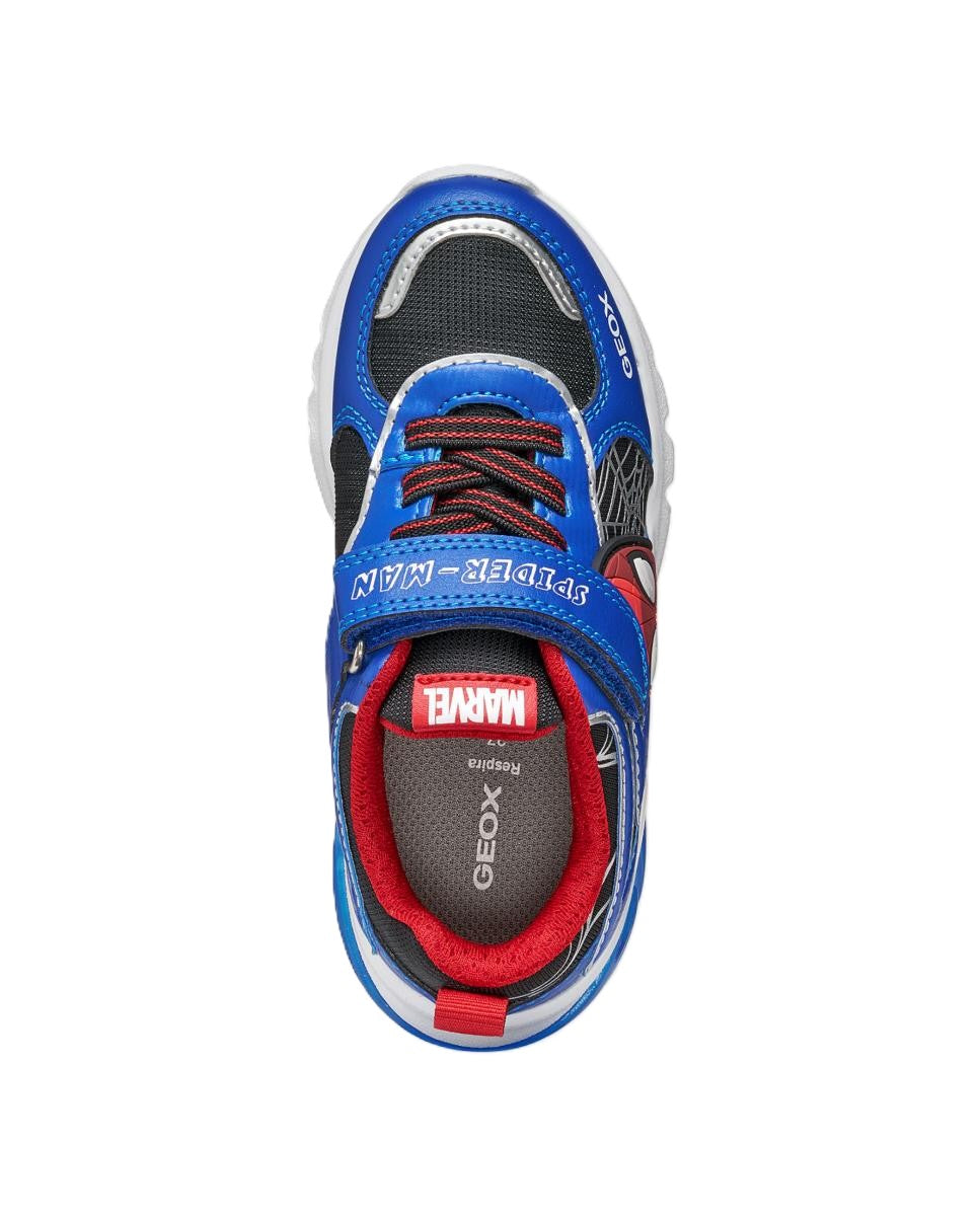 BOTAS GEOX SPIDERMAN COM LUZES