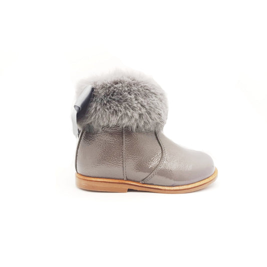 LANDOS PATENT LEATHER BOOT