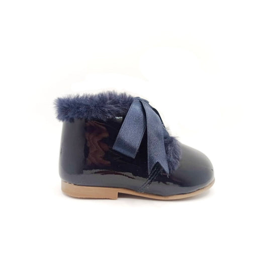 LANDOS PATENT LEATHER BOOT